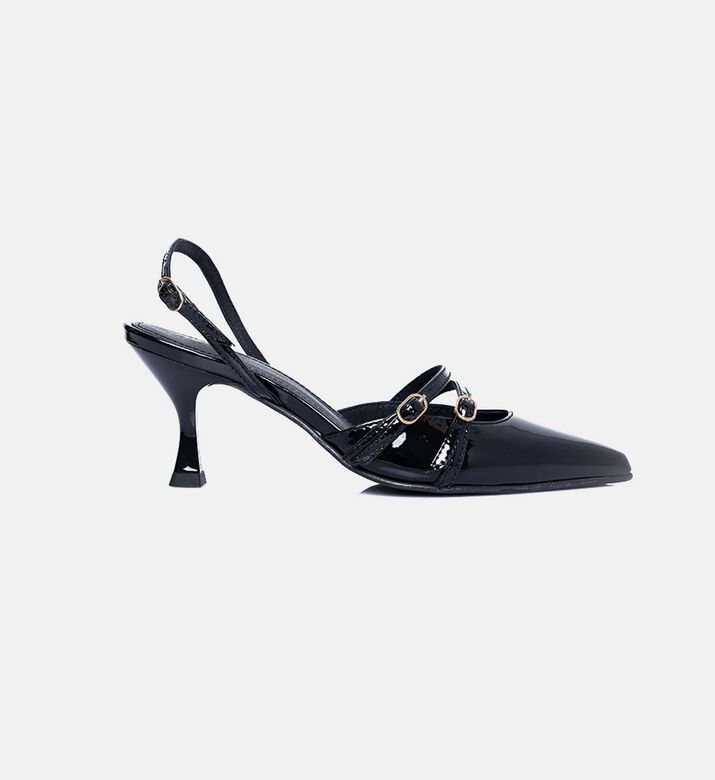 Joelle Onix Leather Sandals
