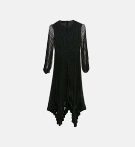 Zimmermann Swiss Dots Lace Chiffon Espionage Midi Dress S Preowned Zimmermann Swiss Dots Lace Chiffon Espionage Midi Dress S Preowned