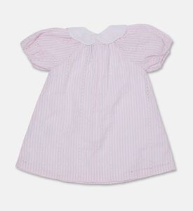 Tartine et Chocolat Striped Puff Sleeves Dress, Packshot View