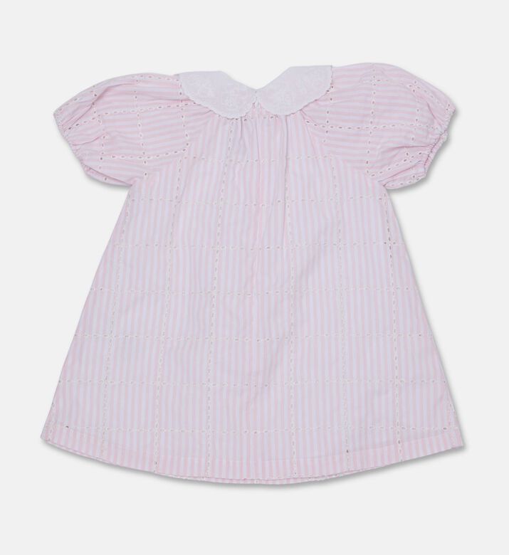 Tartine et Chocolat Striped Puff Sleeves Dress, Packshot View