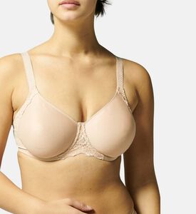 Simone Perele Caresse Rigid Moulded Bra, Nude, 105, E, Model View