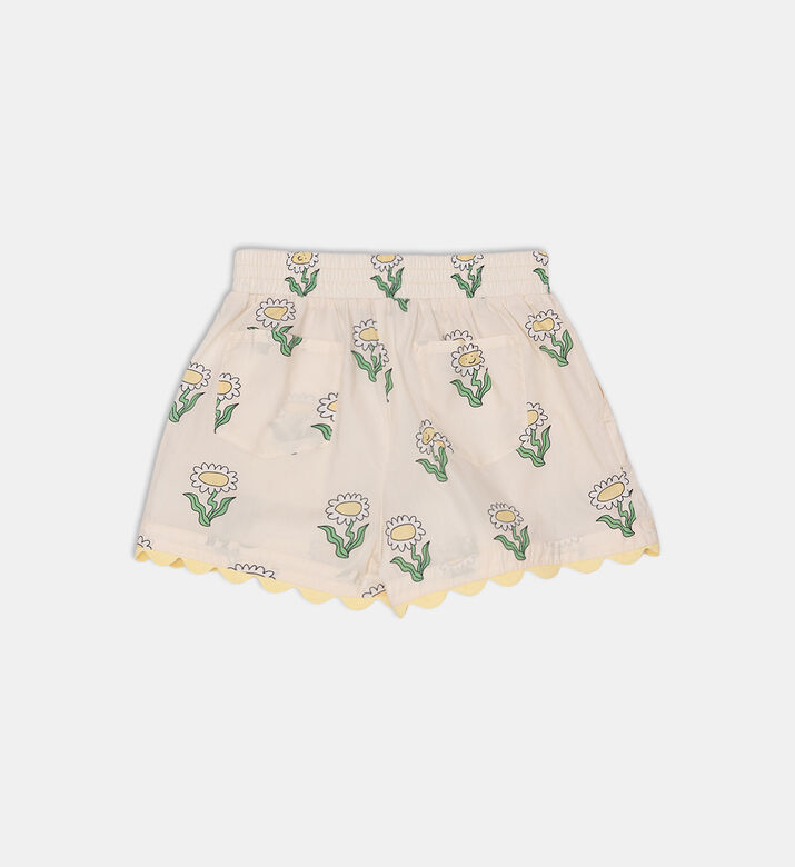Cotton Elastic Waistband Shorts Cotton Elastic Waistband Shorts