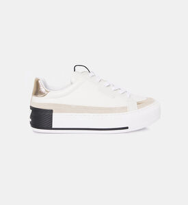 Flatform Lace-up Sneakers