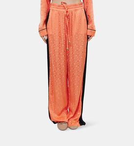 Jacquard Logo Loose Pants