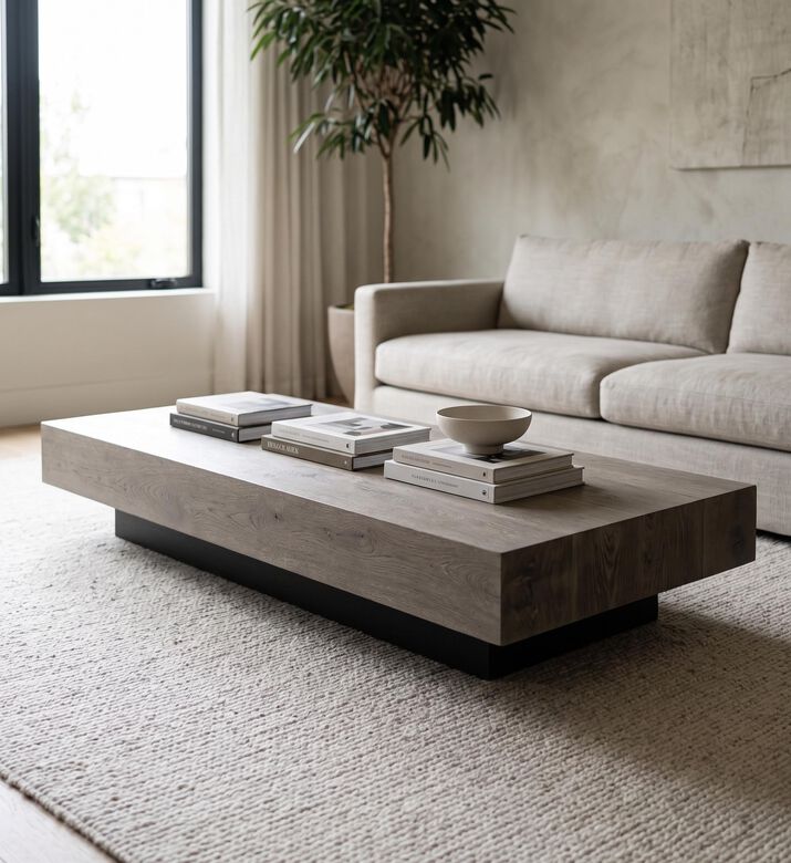 PH Collection Balkan Contemporary Coffee Table, Packshot View