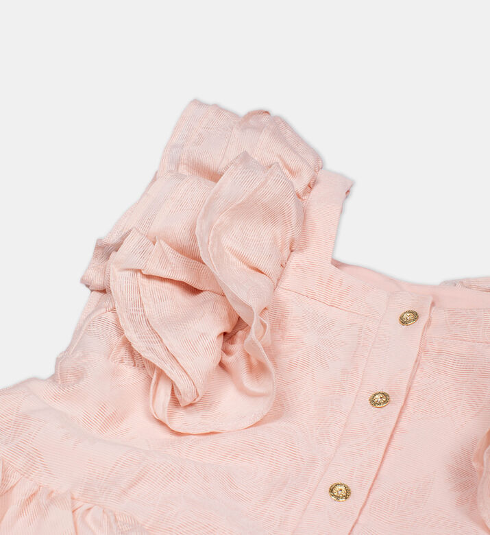 Ball Gown Buttoned Dress