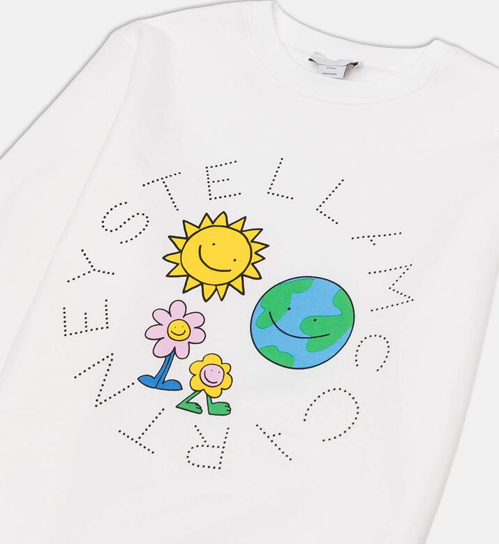 Graphic-print Crewneck Sweatshirt