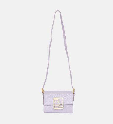 Grain Leather Cross-over Bag