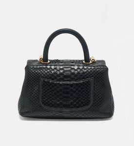 Chanel Preowned Coco Chanel Python Mini Coco Top Handle Bag, Packshot View