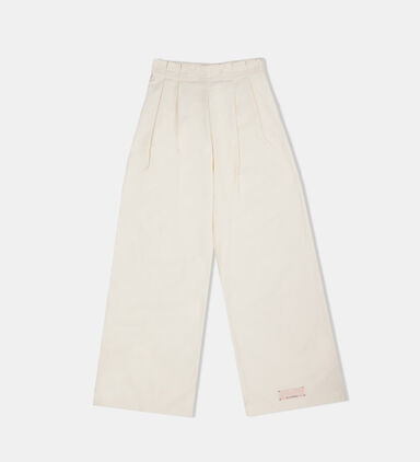 Girl Wide-legged Pleated Pants