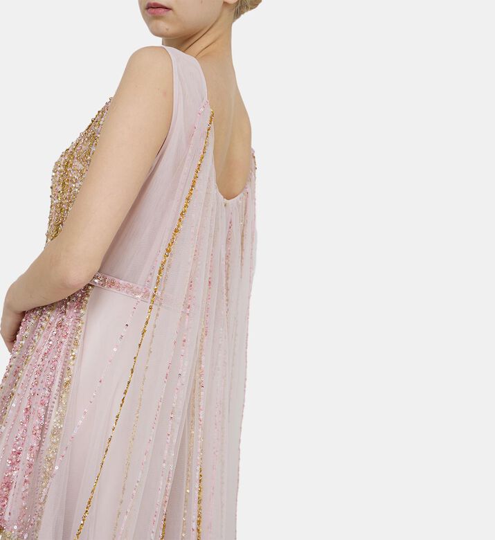 Sequin Embellished Flared Dress Sequin Embellished Flared Dress