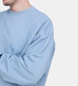 سويت شيرت تيري ناعم بياقة مستديرة