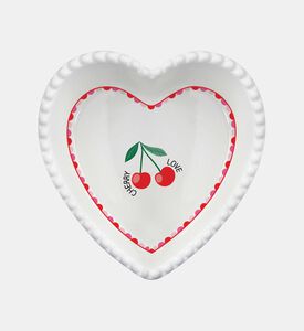 وعاء بورسلين بشكل قلب