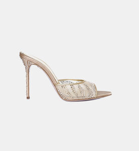 Embellished Crystal High Heels