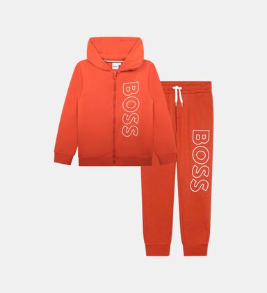 Fleece Logo-print Jogging Set