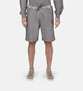 شورت بخصر مطاطي وقصة مريحة