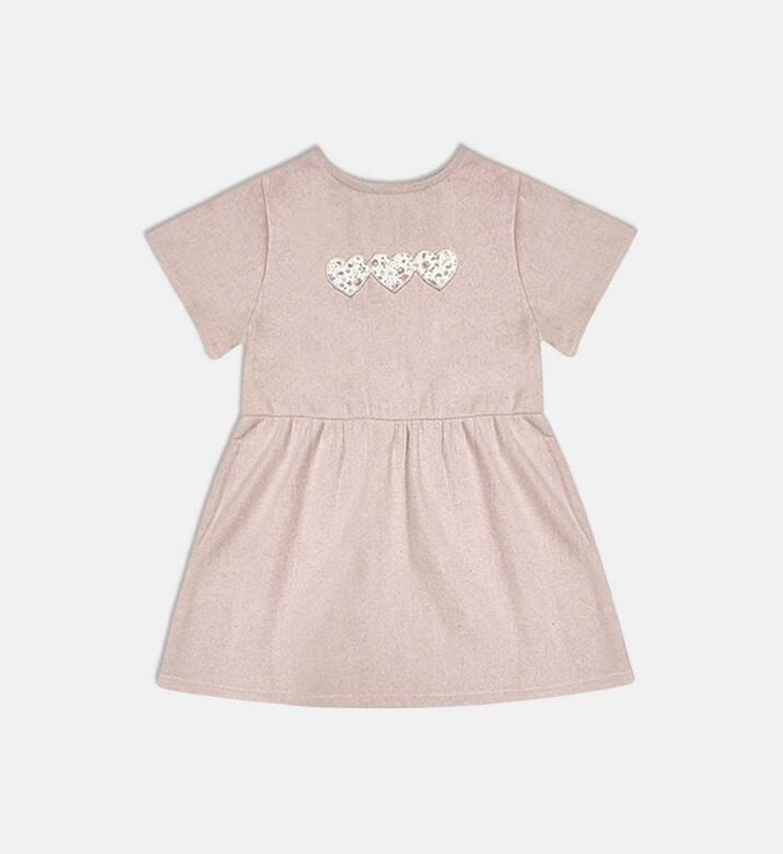 Jules and Juliette Paris Cotton Floral-embroidery Flared Dress, Packshot View