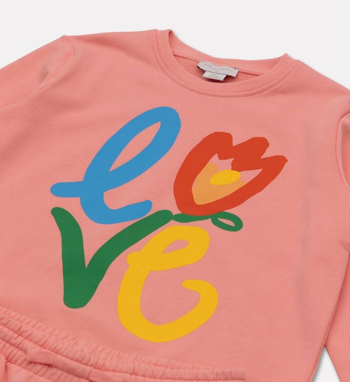 Stella McCartney Floral Graphic Fleece Tracksuit, Packshot View