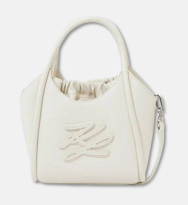 Karl Lagerfeld Bag Mini Tote, Off-white, Packshot View