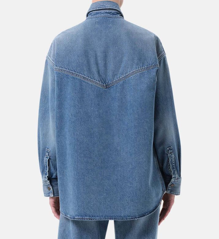 Agolde Button Closure Long-sleeve Shirt, Model View