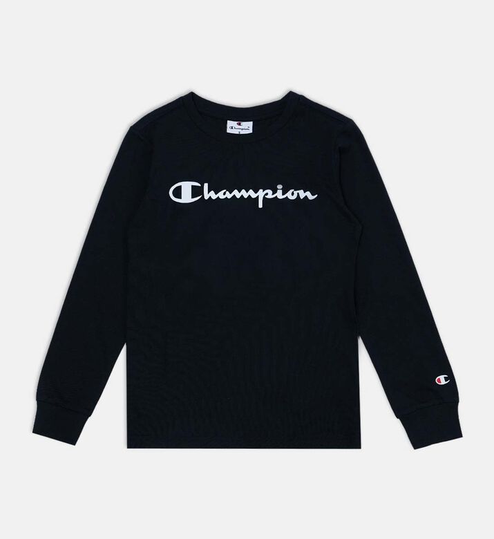 Champion High-contrast Logo-print T-shirt, Black, Xl, Packshot View
