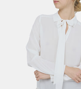 Moryane Pussy-bow Collar Shirt