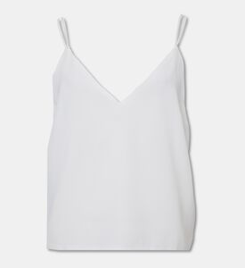 Blue For Burgundy Minimalist Straight-cut Camisole, Packshot View