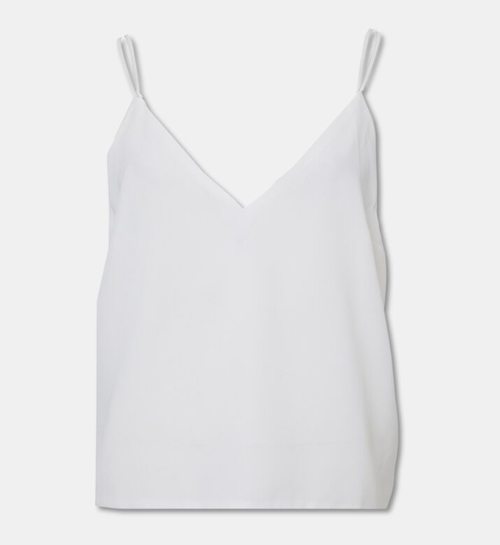 Blue For Burgundy Minimalist Straight-cut Camisole, Packshot View