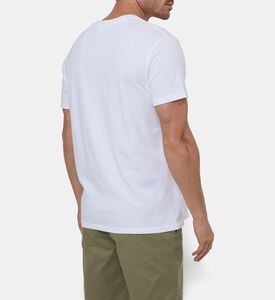 Maison Labiche Animal-print Crewneck T-shirt, Model View