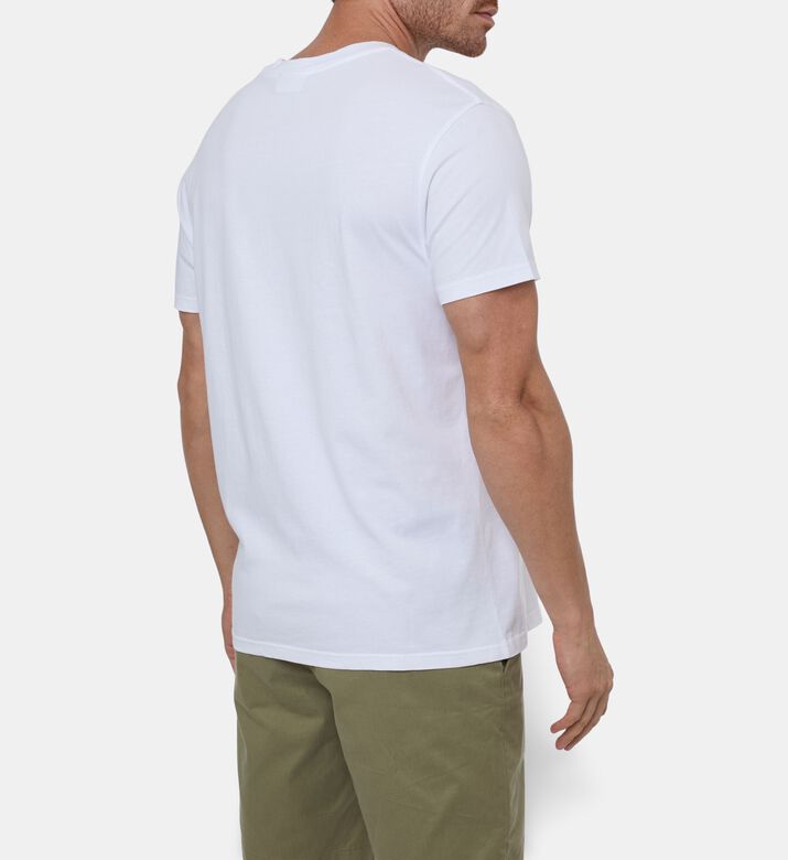 Maison Labiche Animal-print Crewneck T-shirt, Model View