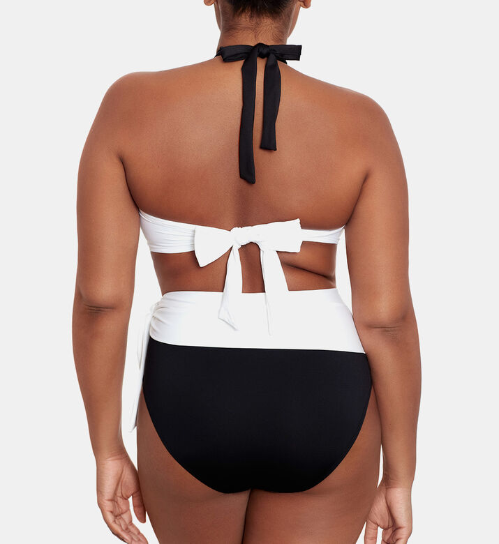 Tie Back Bandeau Bikini Set