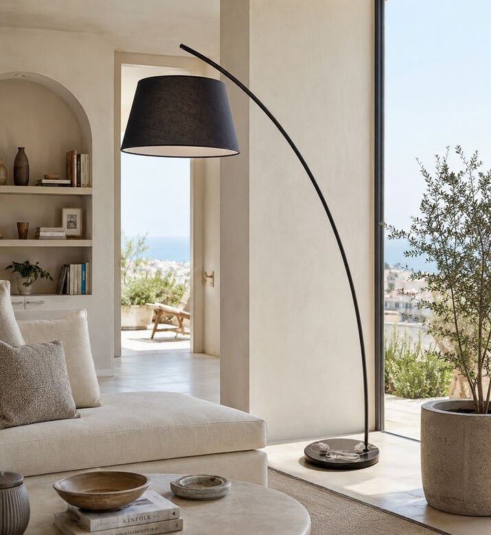 Home Deco and More Twilight 3-pin Floor Lamp, Packshot View