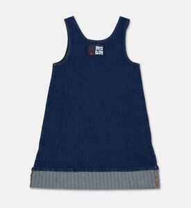 MSGM Sleeveless Denim Shift Dress, Packshot View