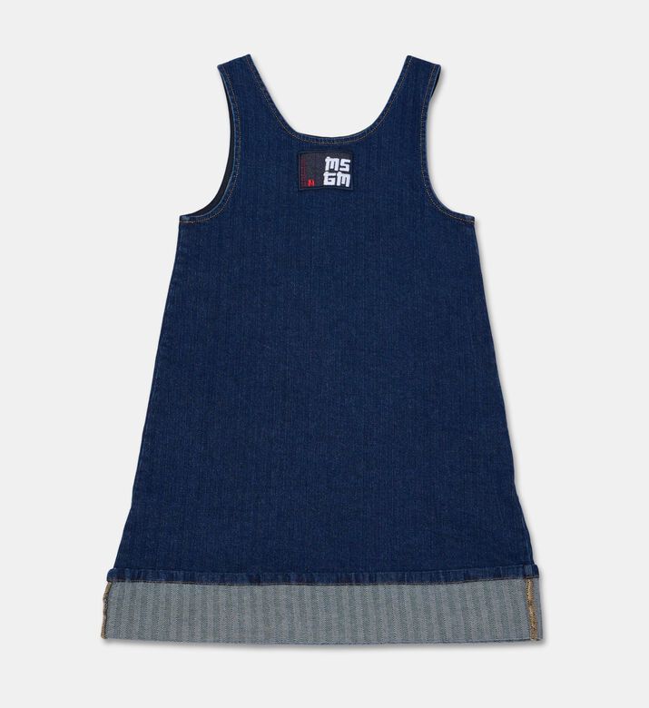 MSGM Sleeveless Denim Shift Dress, Packshot View