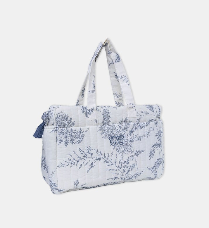 Feuillage Floral-print Changing Bag 38 X33 Cm Feuillage Floral-print Changing Bag 38 X33 Cm