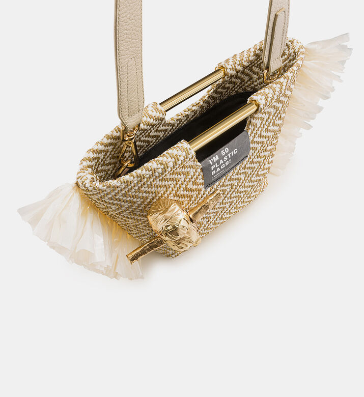 Zazzy Gold Doll Tote Bag