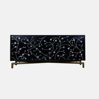 طاولة بوفيه خشب مانغو مع حامل نحاس 182×45.5×81 سم