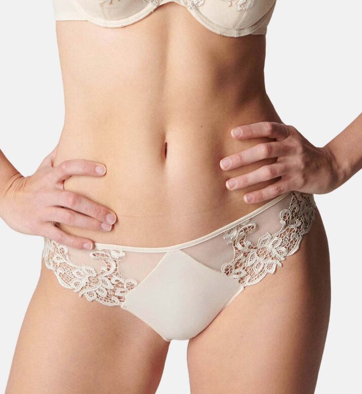 Saga Embroidered Low-waist Brief