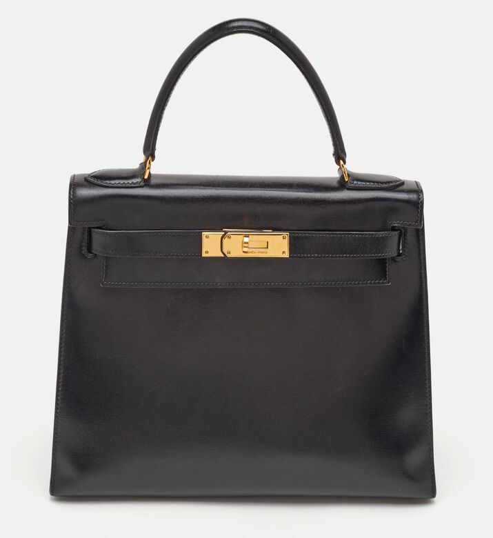 Hermes Preowned Hermes Kelly Sellier Box Leather Top Handle Bag, Packshot View