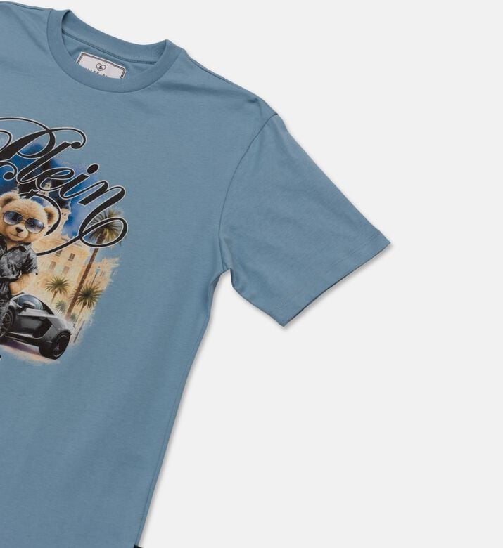 Philipp Plein Ts Jersey, Blue, 8y, Packshot View