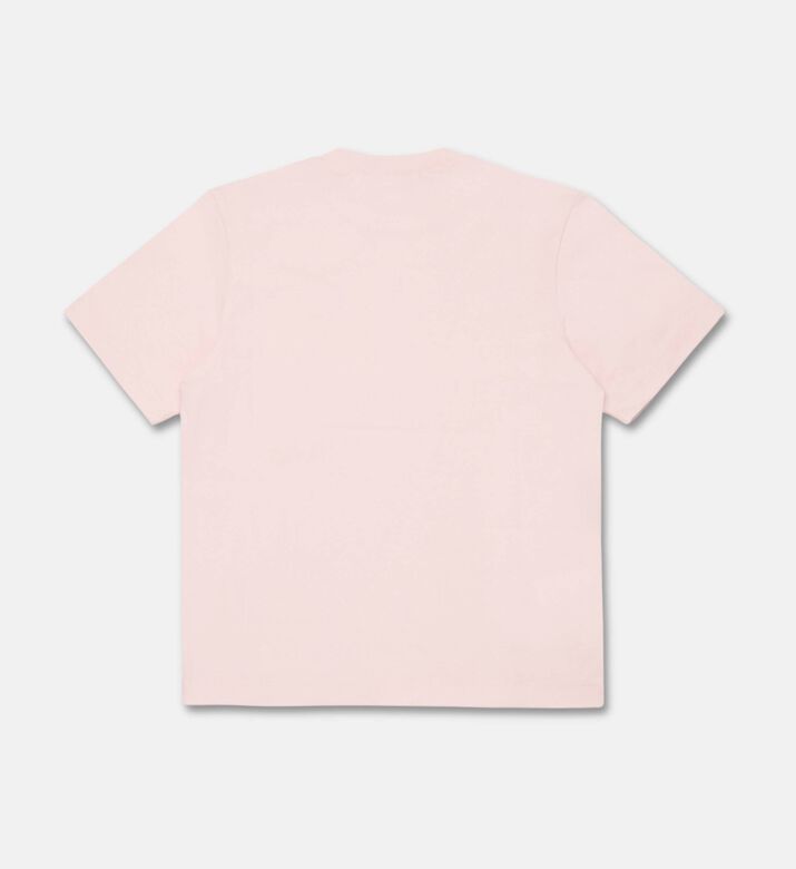 Marni Cotton Logo-print T-shirt, Pink, 8y, Packshot View