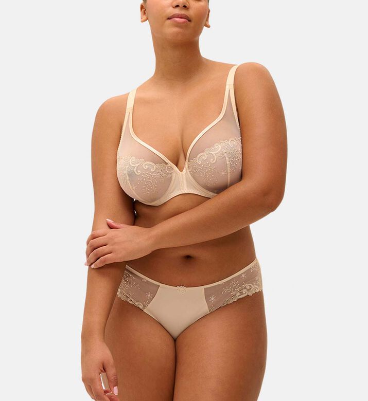 Full-cup Underwired Embroidered Bra