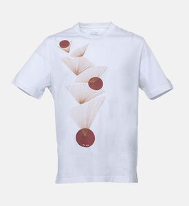 Cotton Graphic Print Crewneck T-shirt Cotton Graphic Print Crewneck T-shirt