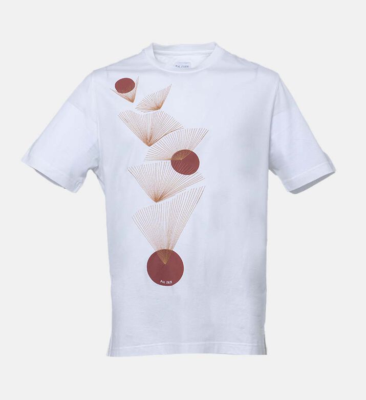 Cotton Graphic Print Crewneck T-shirt Cotton Graphic Print Crewneck T-shirt