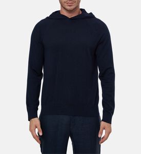 Vince Oversized Long-sleeve Hoodie, Model View