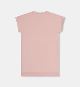 فستان قطن عضوي بلوغو للبنات