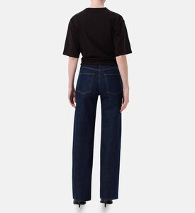 Agolde Mide Rise Regular-fit Denim Pants, Model View
