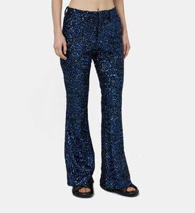 Prevy Sequin Flared Pants