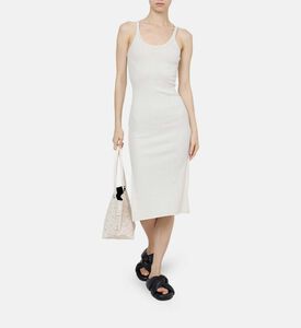 فستان أسترا ريب بيجو لامع