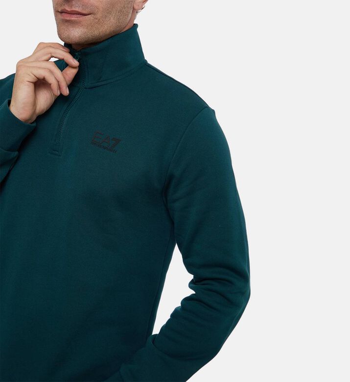 EA7 Sweatsh, Green, Xl, Model View